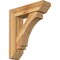 Ekena Millwork Imperial Slat Rough Sawn Bracket w/ Offset Brace, Western Red Cedar, 8"W x 30"D x 34"H BKT0806X30X34IMP06RWR - alternate 1